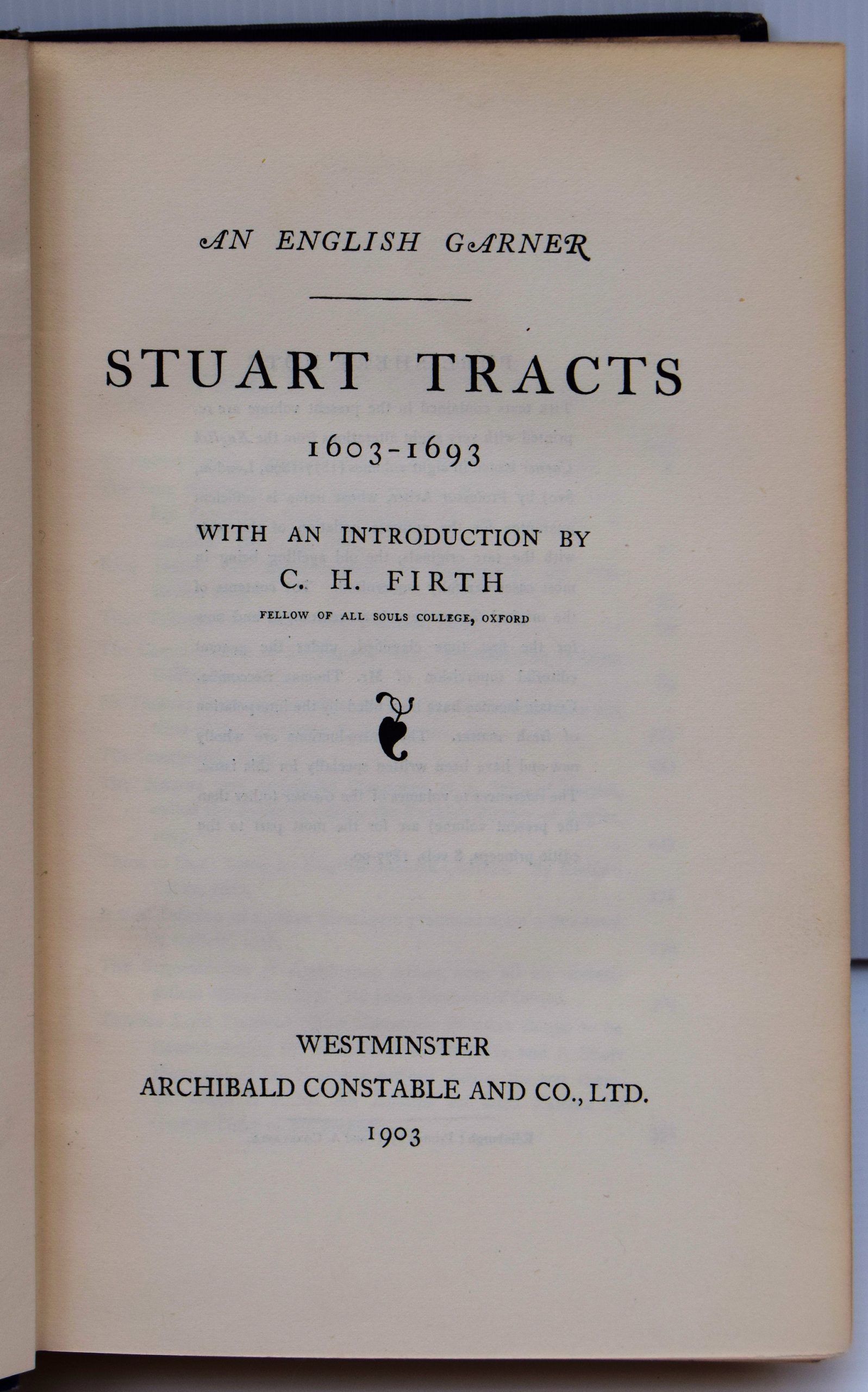 STUART TRACTS 1603-1693. - Image 2
