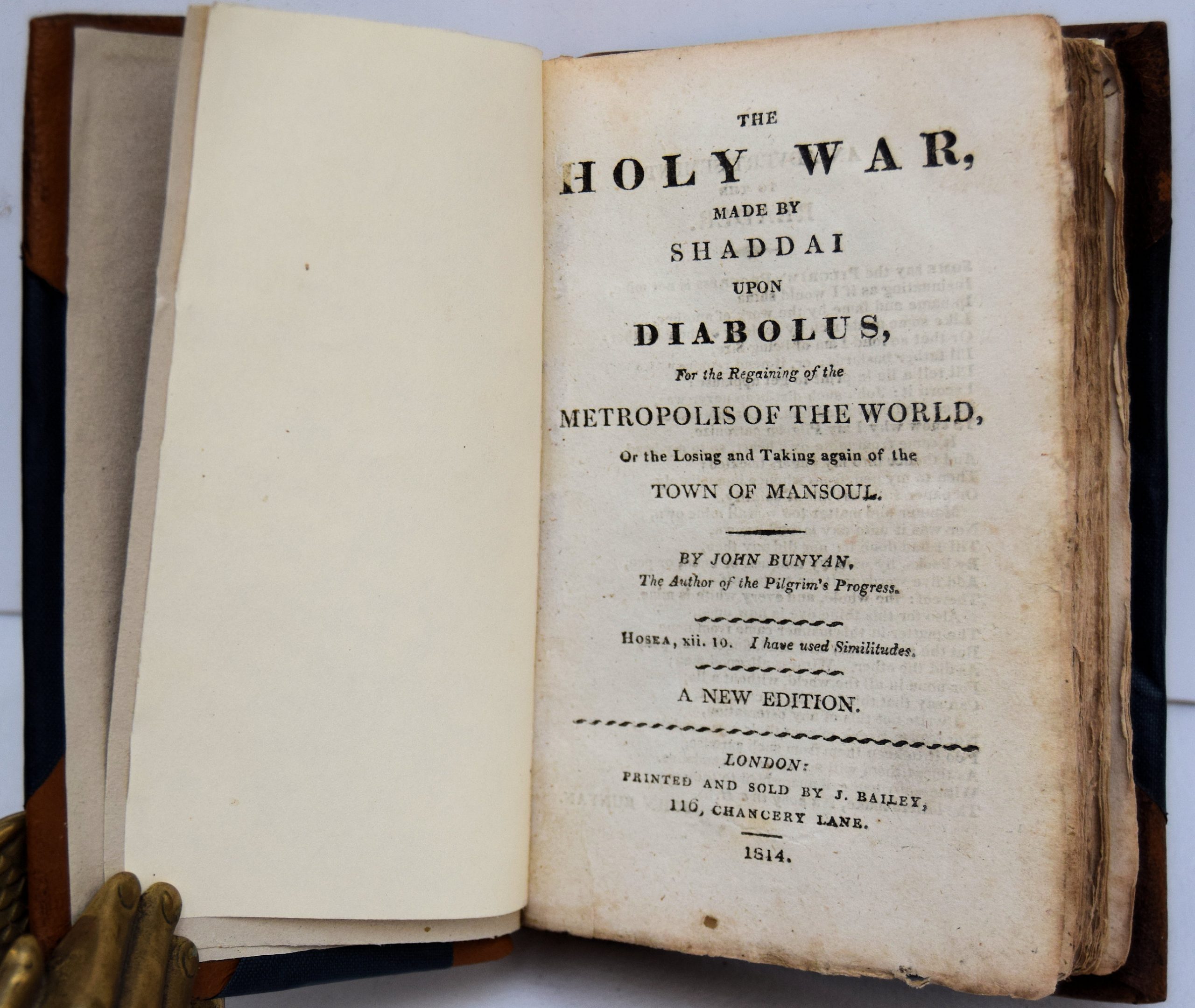 THE HOLY WAR, MADE BY SHADDAI UPON DIABOLUS,FOR THE REGAINING OF THE METROPOLIS OF THE WORLD, - Image 2