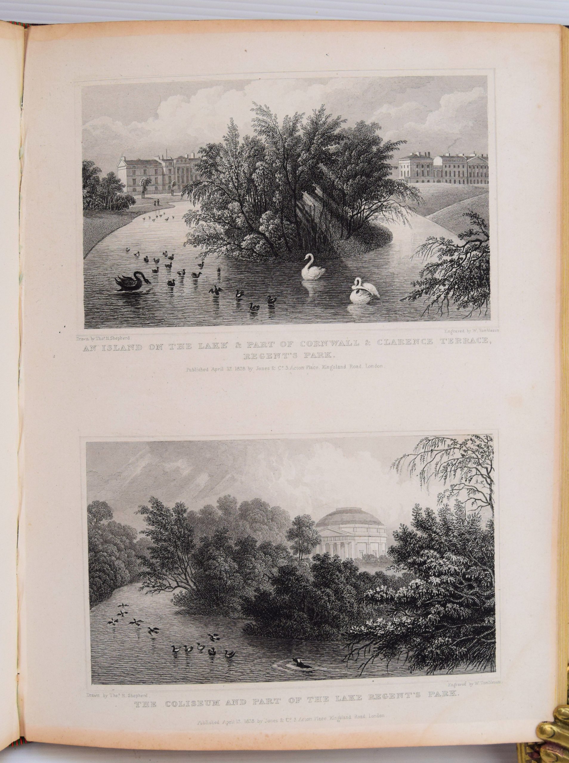 METROPOLITAN IMPROVEMENTS; OR LONDON IN THE NINETEENTH CENTURY: DISPLAYED IN A SERIES OF ENGRAVINGS OF THE NEW BUILDINGS, IMPROVEMENTS BY THE MOST EMINENT ARTISTISTS, FROM THE ORIGINAL DRAWINGS TAKEN FROM THE OBJECTS THEMSELVES EXPRESSLY FOR THIS WORK BY MR THOS H SHEPHERD, WITH HISTORICAL, TOPOGRAPHICAL & CRITICAL ILLUSTRATIONS BY JAMES ELMES - Image 4