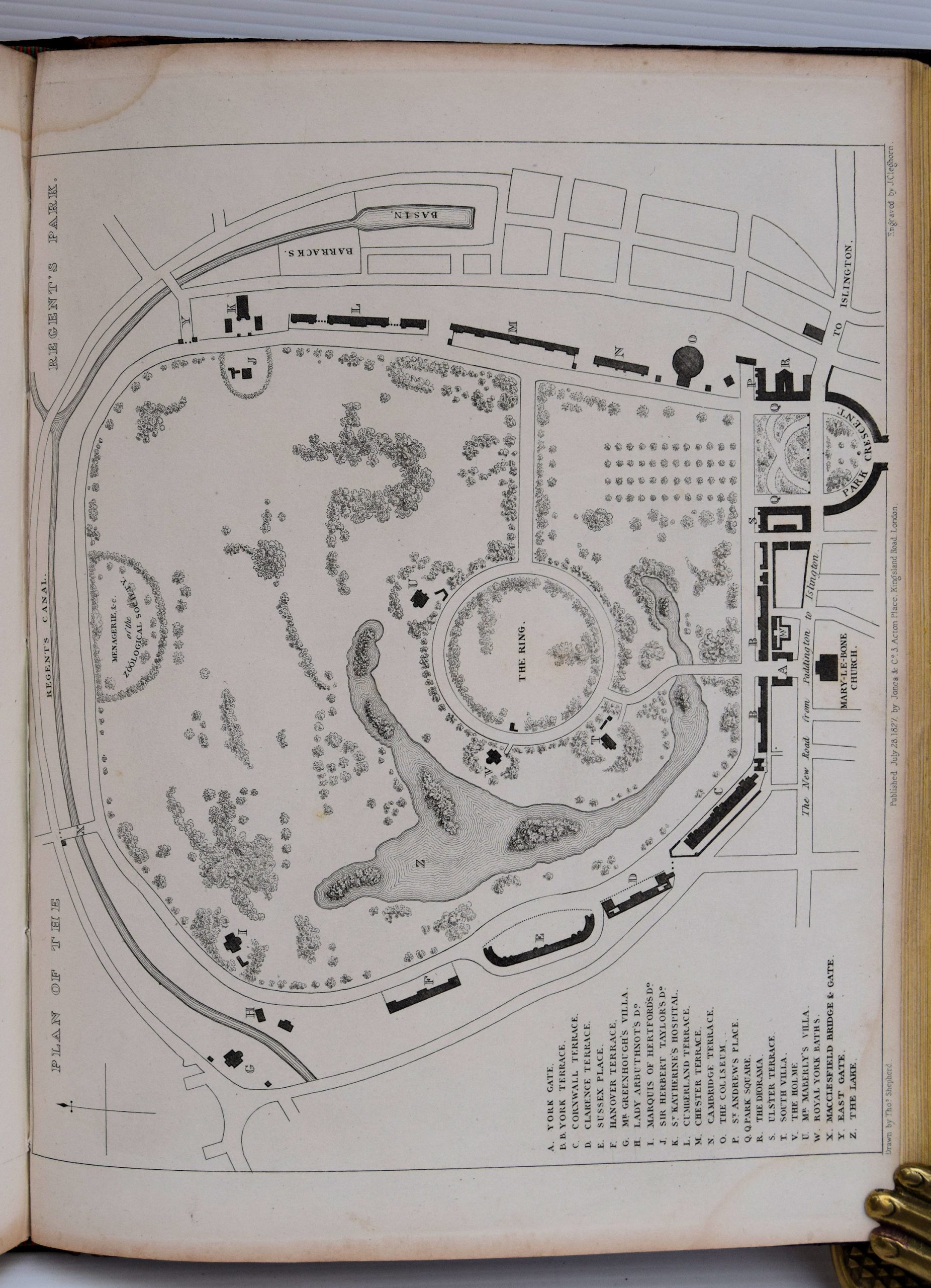 METROPOLITAN IMPROVEMENTS; OR LONDON IN THE NINETEENTH CENTURY: DISPLAYED IN A SERIES OF ENGRAVINGS OF THE NEW BUILDINGS, IMPROVEMENTS BY THE MOST EMINENT ARTISTISTS, FROM THE ORIGINAL DRAWINGS TAKEN FROM THE OBJECTS THEMSELVES EXPRESSLY FOR THIS WORK BY MR THOS H SHEPHERD, WITH HISTORICAL, TOPOGRAPHICAL & CRITICAL ILLUSTRATIONS BY JAMES ELMES - Image 5