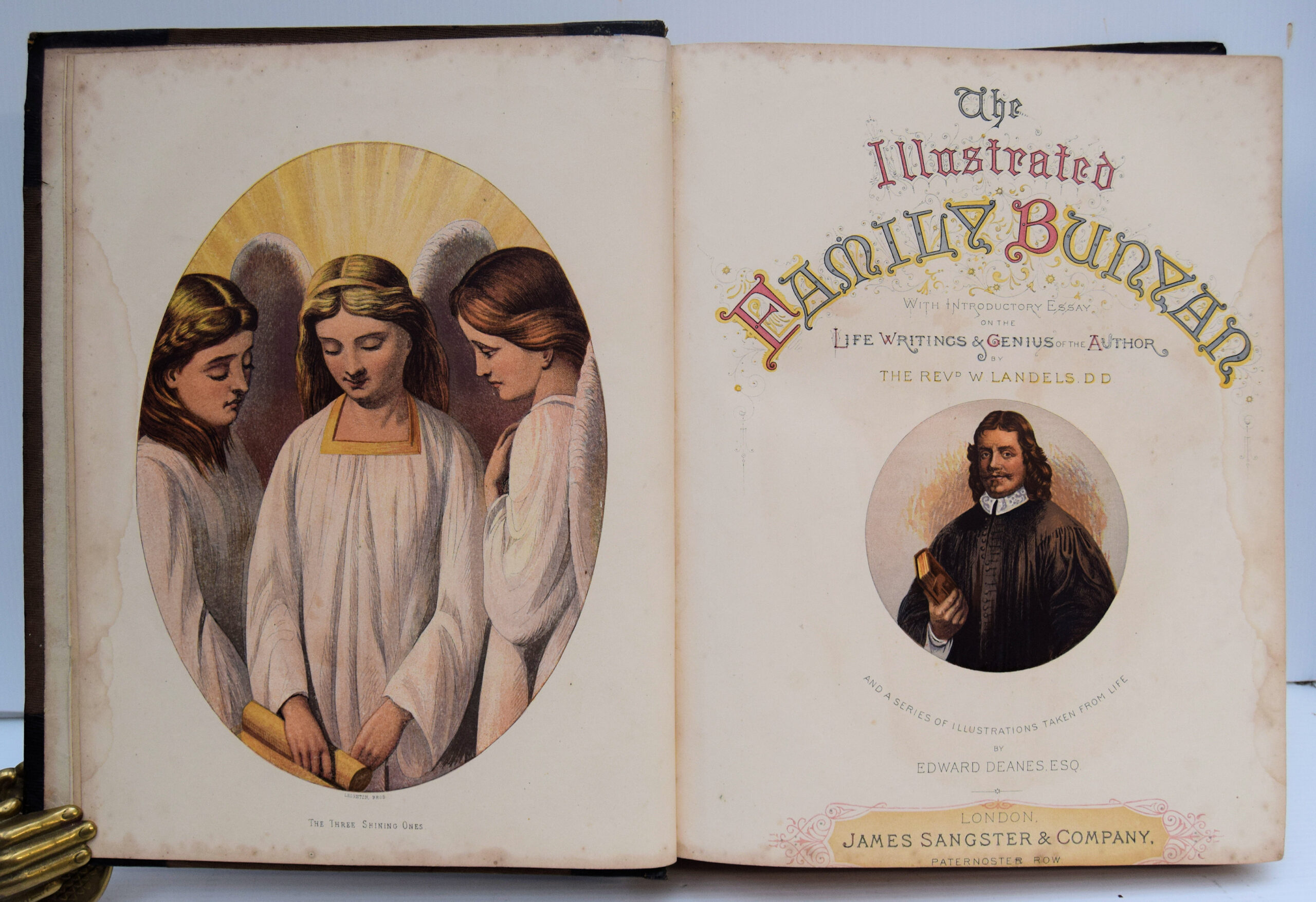 THE PILGRIM' S PROGRESS, HOLY WAR, AND GRACE ABOUNDING BY JOHN BUNYAN. THE FAMILY EDITION. - Image 3