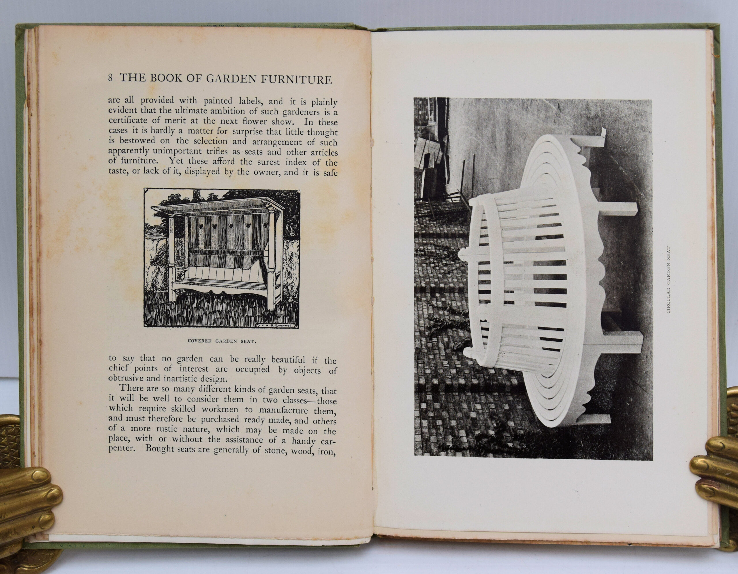 THE BOOK OF GARDEN FURNITURE. - Image 3