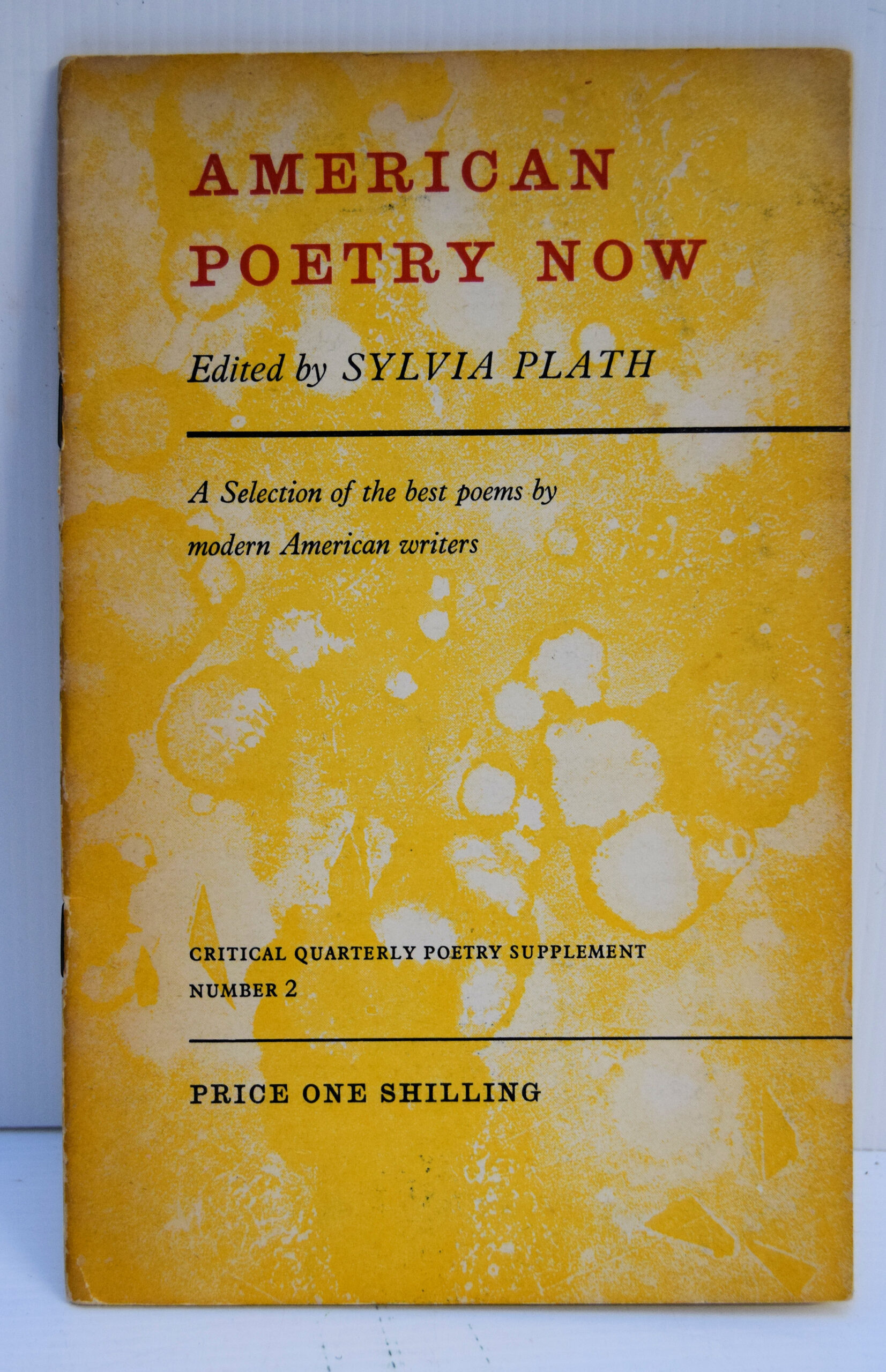 American Poetry Now. Number 2.