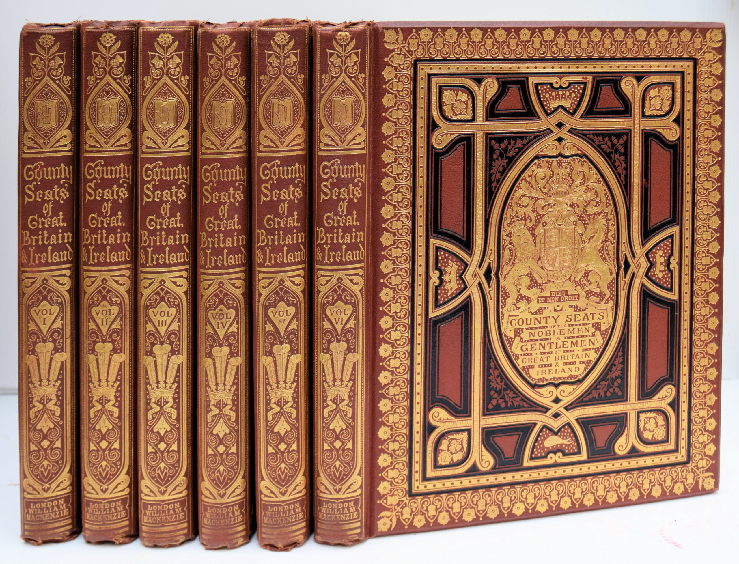 A SERIES OF PICTURESQUE VIEWS OF SEATS OF THE NOBLEMEN AND GENTLEMEN OF GREAT BRITAIN AND IRELAND..