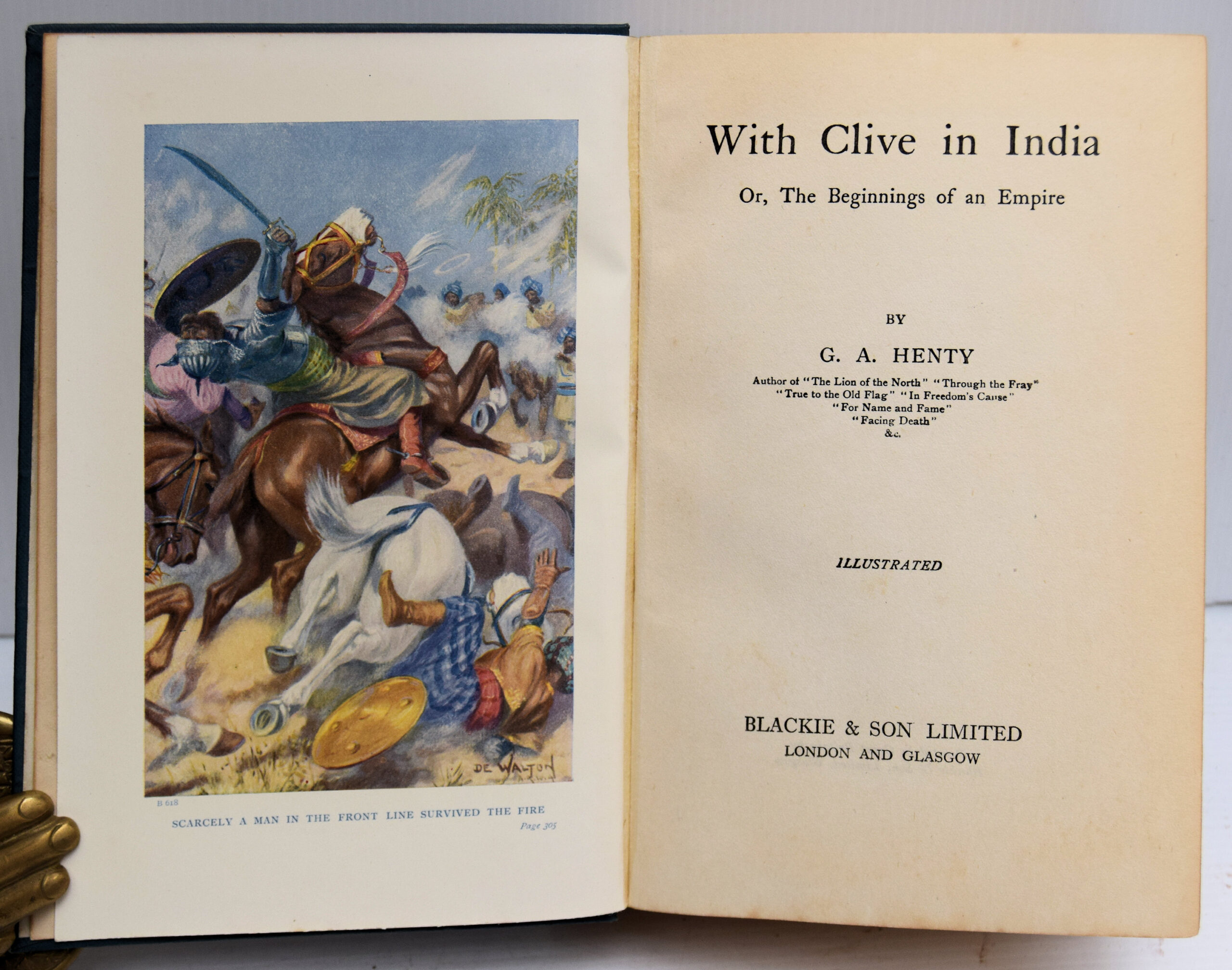 WITH CLIVE IN INDIA, OR THE BEGINNINGS OF EMPIRE. - Image 2