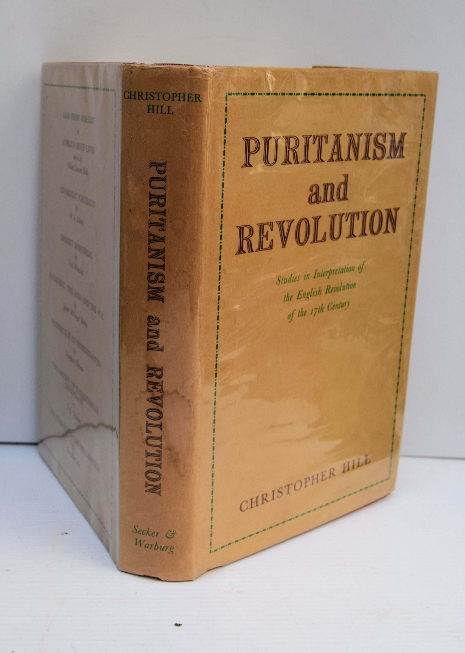 PURITANISM AND REVOLUTION.