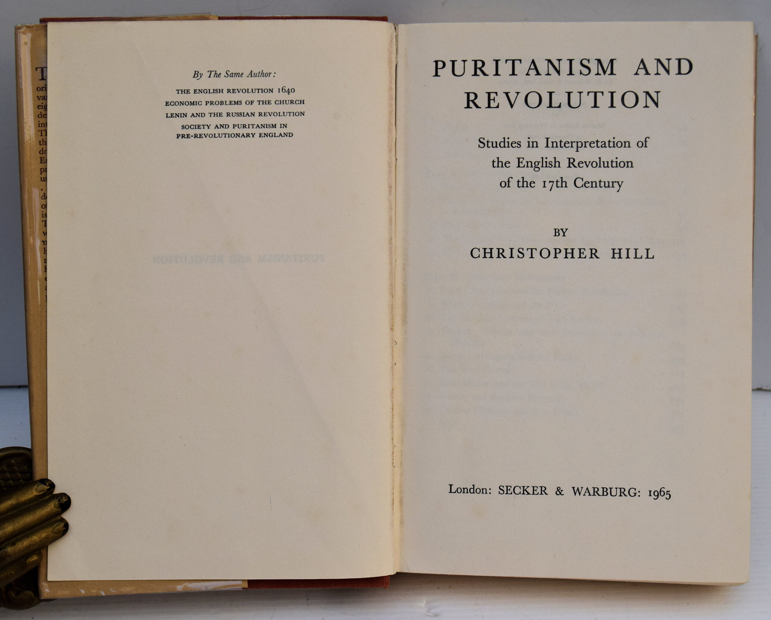 PURITANISM AND REVOLUTION. - Image 2