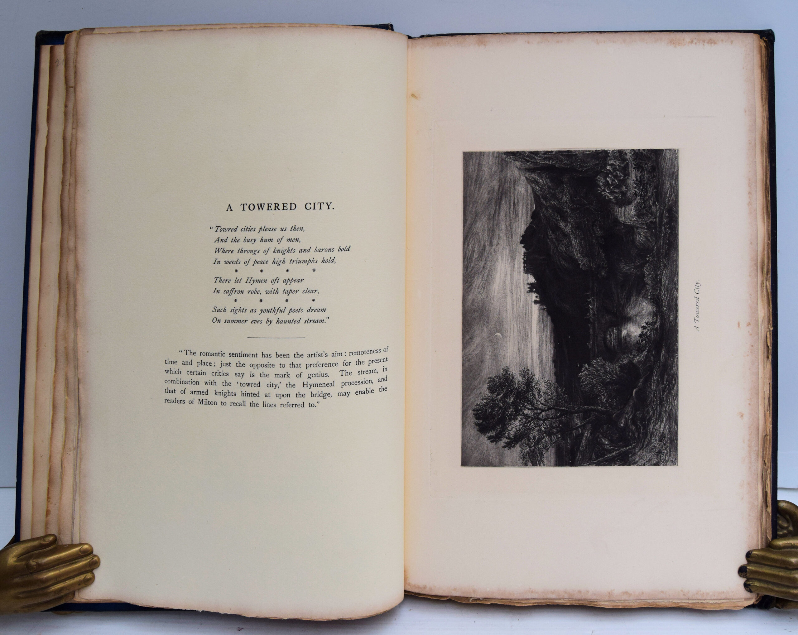 THE SHORTER POEMS OF JOHN MILTON WITH ILLUSTRATIONS BY SAMUEL PALMER. - Image 5